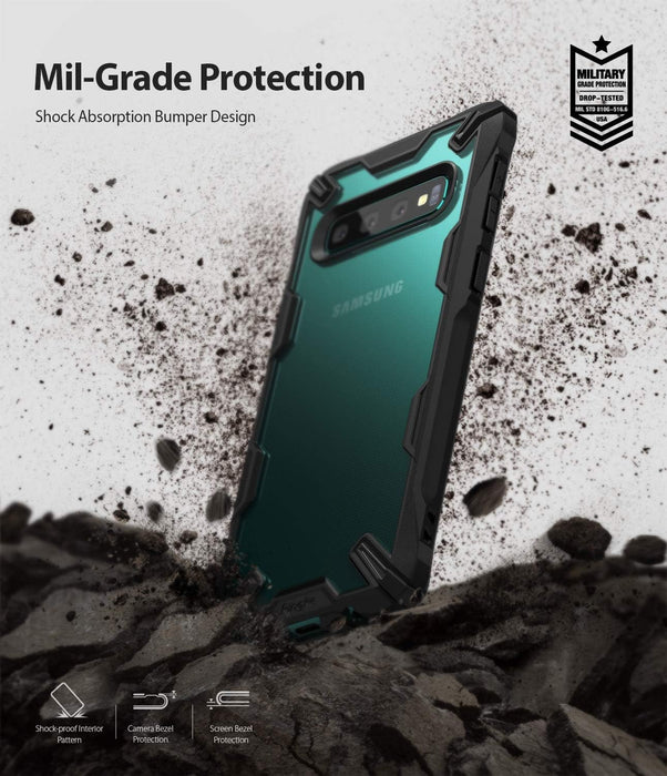 Funda Galaxy S10 Ergonómico Transparente - Quierox - Tienda Online