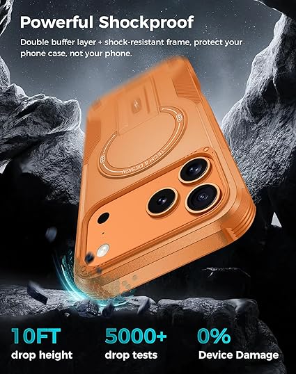 Funda Goton con protector de pantalla de cristal templado de privacidad para iPhone 17 Pro Max - Quierox - Tienda Online
