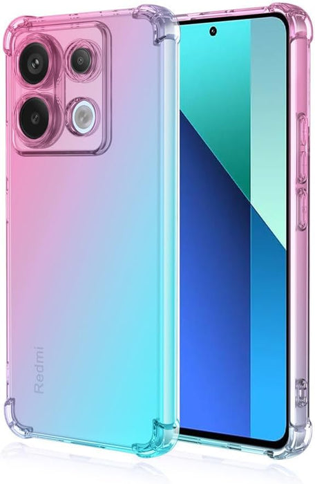 Funda gradiente Transparente TPU Anti - arañazos Antigolpes para Xiaomi Redmi note 13 pro - Quierox - Tienda Online