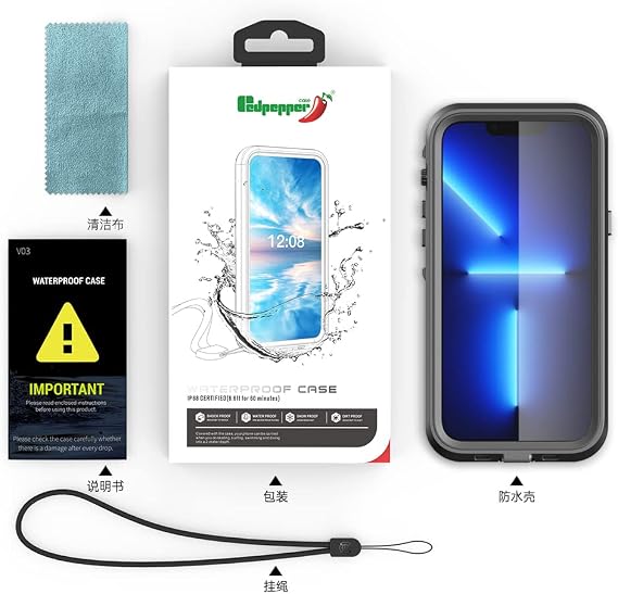 Funda impermeable IP68 para iPhone XR Max - Quierox - Tienda Online