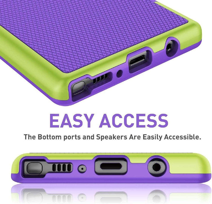 Funda Jeylly Note 9, funda para Galaxy Note 9 con 2 protectores de pantalla HD suaves - Quierox - Tienda Online