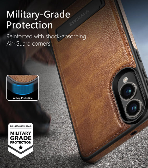 Funda magnética fuerte para Samsung Galaxy S24 de cuero con soporte - Quierox - Tienda Online