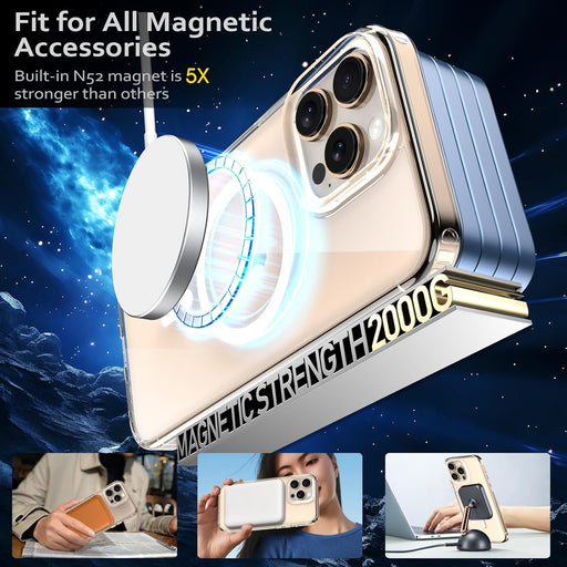 Funda magnética para iPhone 16 Pro Max, compatible con MagSafe - Quierox - Tienda Online
