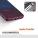 Funda magnética para Samsung Galaxy S21 FE, silicona suave, color degradado - Quierox - Tienda Online
