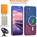 Funda magnética para Samsung Galaxy S21 FE, silicona suave, color degradado - Quierox - Tienda Online