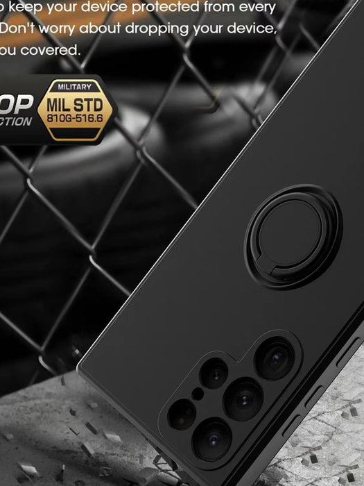 Funda magnética para teléfono con soporte para anillo compatible con Android - Quierox - Tienda Online