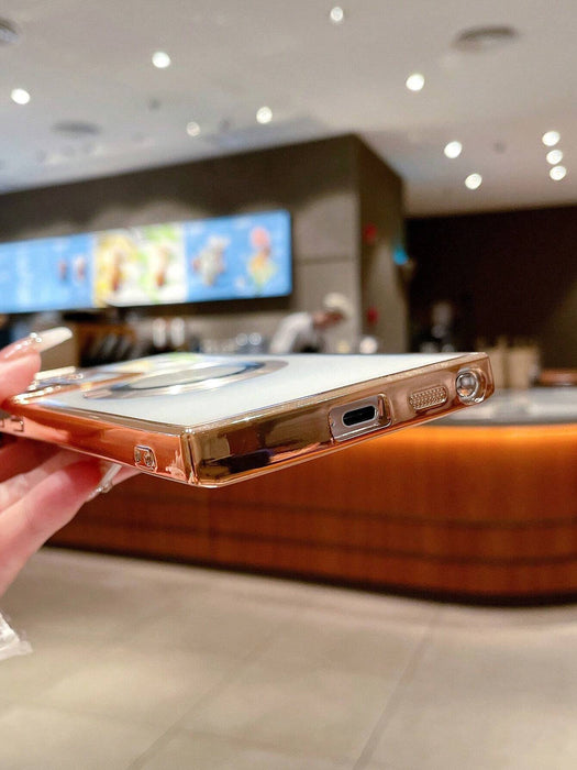 Funda magnética transparente anticaídas para teléfono - Quierox - Tienda Online