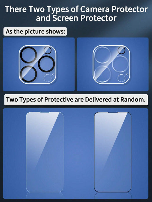 Funda magnética transparente para teléfono, protector de pantalla y de lente para iphone13 pro max - Quierox - Tienda Online