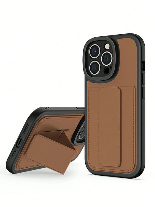Funda multifuncional marrón caramelo con tarjetero para iPhone 15 Pro Pro - Quierox - Tienda Online