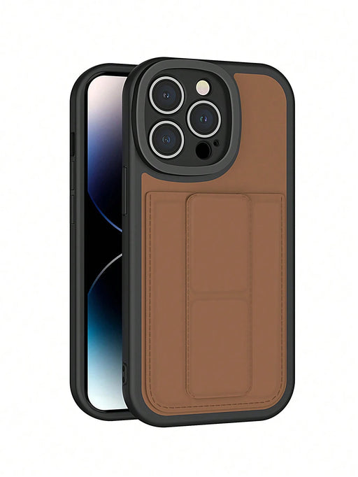 Funda multifuncional marrón caramelo con tarjetero para iPhone 15 Pro Pro - Quierox - Tienda Online
