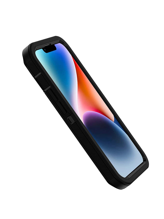 Funda negra y negra, resistente y resistente a caídas, protección integral a prueba de golpes - Quierox - Tienda Online