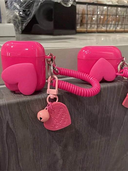 Funda para auriculares con diseño de corazón con diseño de San Valentín - Quierox - Tienda Online