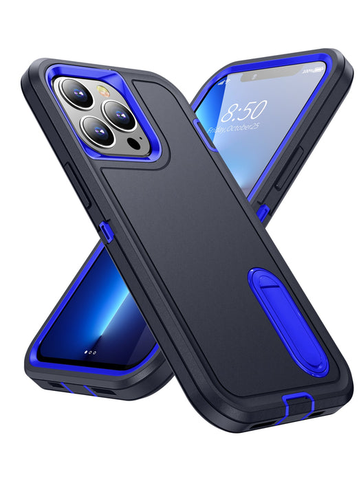 Funda para Galaxy A36 5G con diseño de bloques de color y soporte invisible. - Quierox - Tienda Online