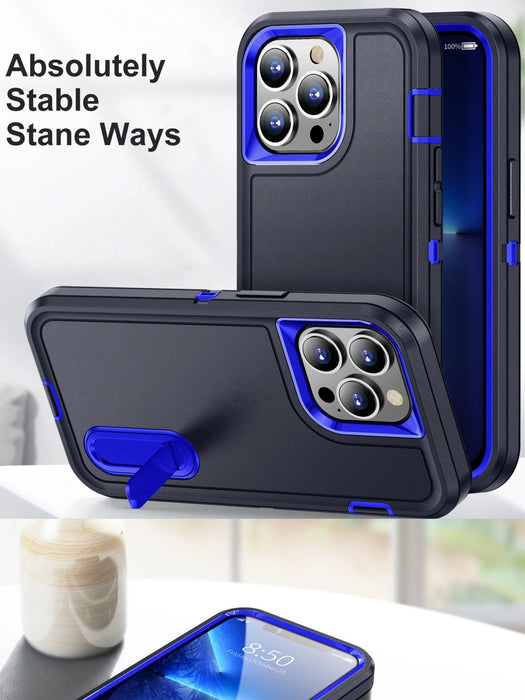 Funda para Galaxy A36 5G con diseño de bloques de color y soporte invisible. - Quierox - Tienda Online