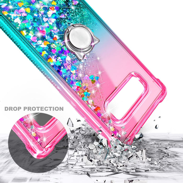 Funda para Galaxy S10 con protector de visualización - multicolor - Quierox - Tienda Online