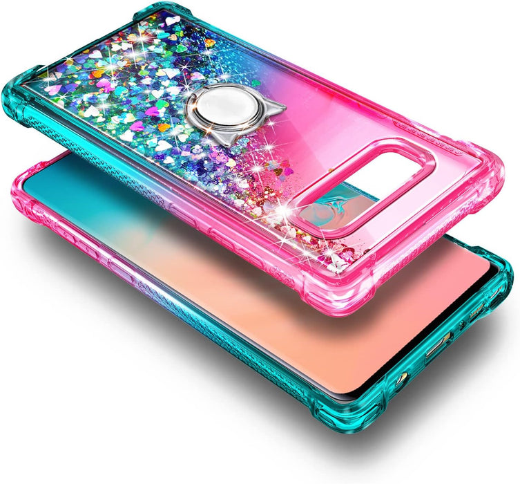 Funda para Galaxy S10 con protector de visualización - multicolor - Quierox - Tienda Online