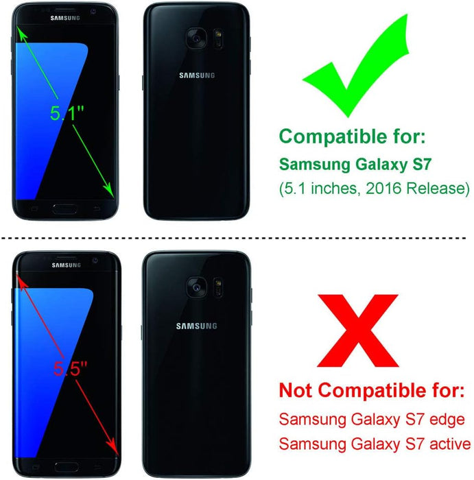 Funda para Galaxy S7, a prueba de golpes, funda protectora para Samsung Galaxy - Quierox - Tienda Online