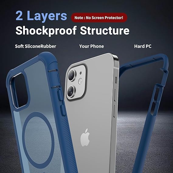 Funda para iPhone 12/12 Pro, compatible con MagSafe - Quierox - Tienda Online