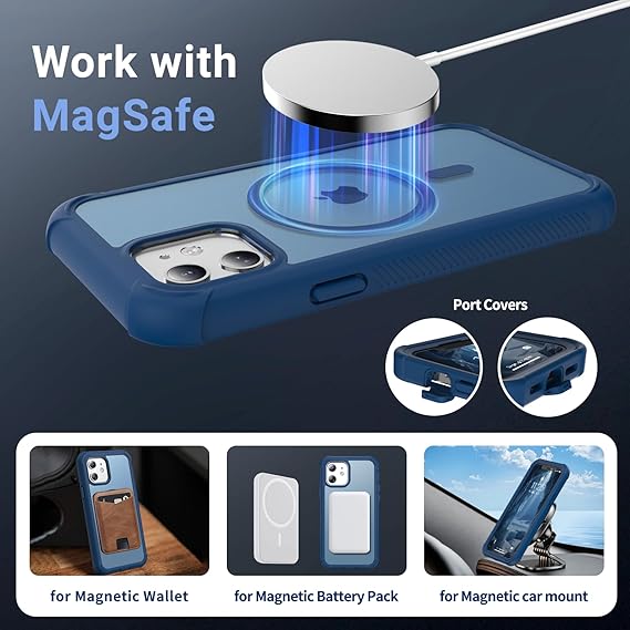 Funda para iPhone 12/12 Pro, compatible con MagSafe - Quierox - Tienda Online