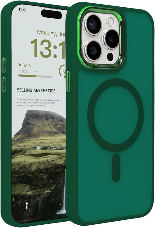 Funda para iPhone 14 Pro Max , funda magnética translúcida - Quierox - Tienda Online