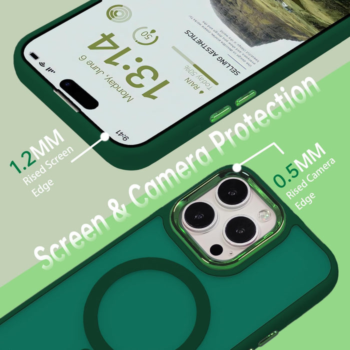 Funda para iPhone 14 Pro Max , funda magnética translúcida - Quierox - Tienda Online
