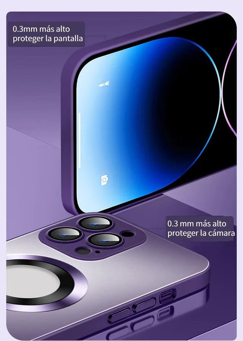 Funda para iPhone 15 Pro Max Carcasa Mate Con Magsafe - Quierox - Tienda Online