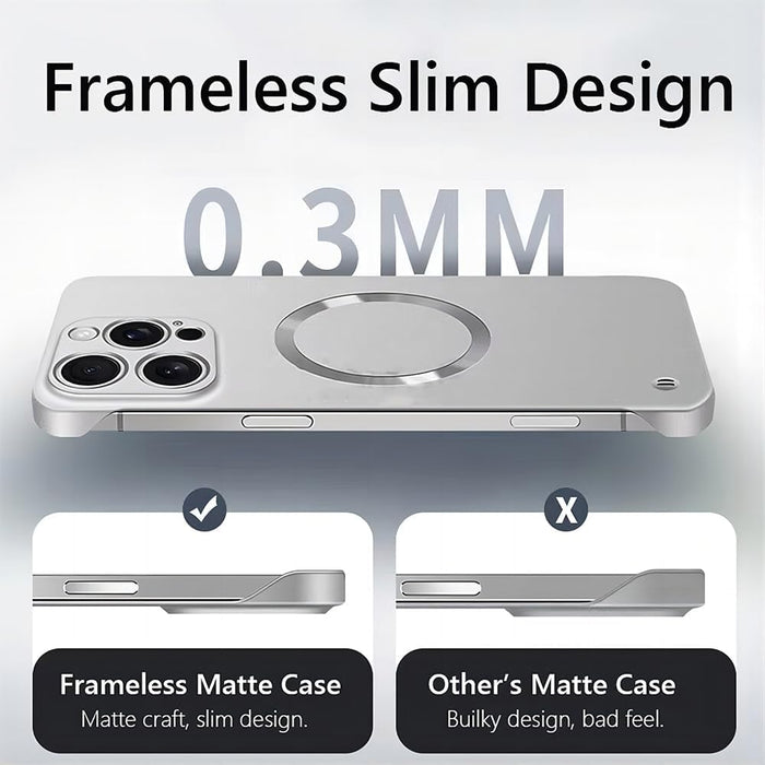 Funda para iPhone 16 Pro Max, de lujo, magnética, mate y ultrafina - Quierox - Tienda Online