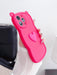 Funda para móvil con orejas de gato y decoración en forma de corazón en 3D - Quierox - Tienda Online