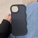 Funda para móvil:color negro ondulado, linda para iphone - Quierox - Tienda Online