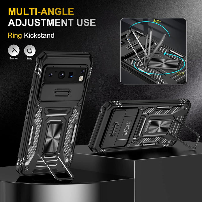 Funda para Pixel 8 Pro, Cubierta de cámara Deslizante Antigolpes - Quierox - Tienda Online