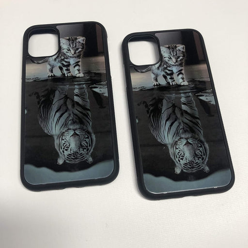 Funda para Samsung Galaxy A13 - Diseño de gato y tigre - Quierox - Tienda Online