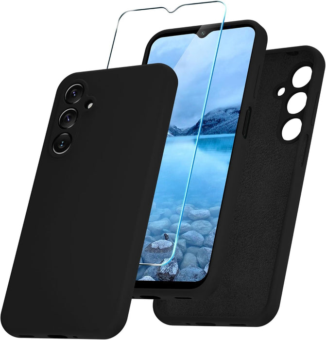 Funda para Samsung Galaxy A16 5G, funda de silicona con 1 protector de pantalla - Quierox - Tienda Online