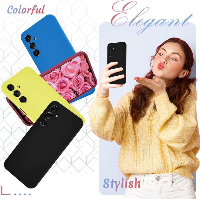 Funda para Samsung Galaxy A16 5G, funda de silicona con 1 protector de pantalla - Quierox - Tienda Online