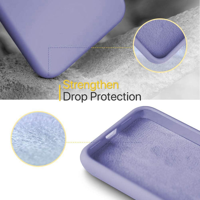 Funda para Samsung Galaxy A20 con protector de pantalla de vidrio templado - Quierox - Tienda Online