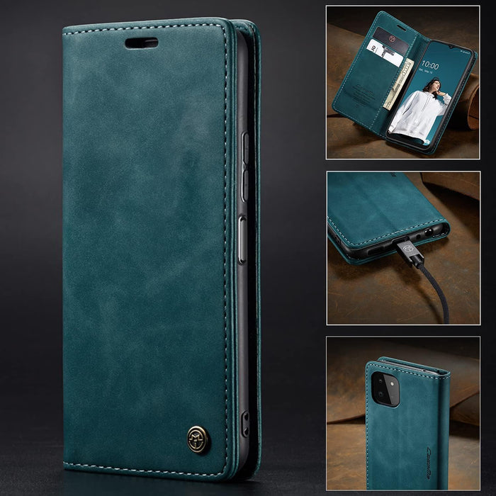 Funda para Samsung Galaxy A22S 5G Funda de Cuero Etui Galaxy A22 - Quierox - Tienda Online