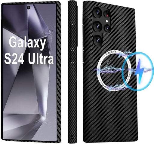 Funda para Samsung Galaxy fibra de carbono, compatible con Mag Safe - Quierox - Tienda Online