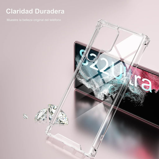Funda para Samsung Galaxy S22 Ultra Transparente - Quierox - Tienda Online