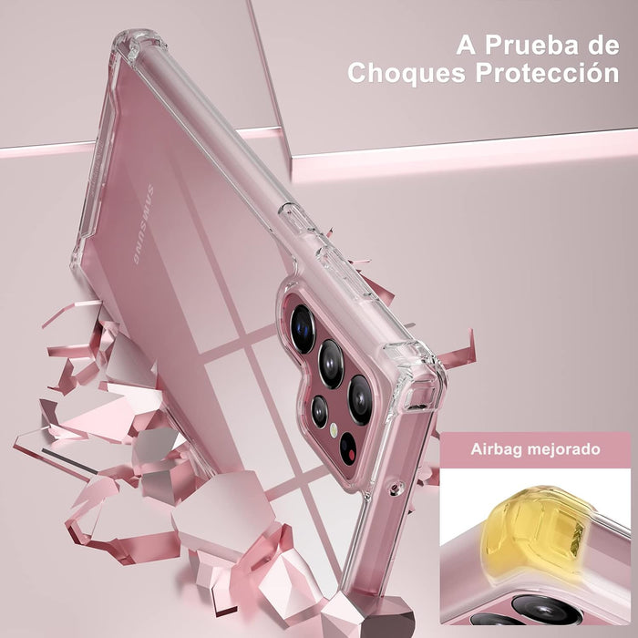 Funda para Samsung Galaxy S22 Ultra Transparente - Quierox - Tienda Online