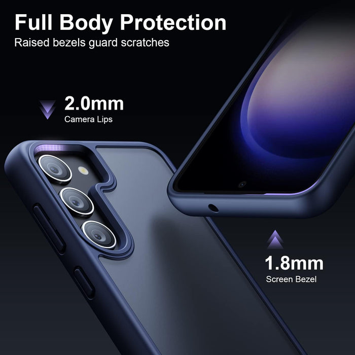 Funda para Samsung Galaxy S23, de grado militar a prueba de caídas, antihuellas - Quierox - Tienda Online