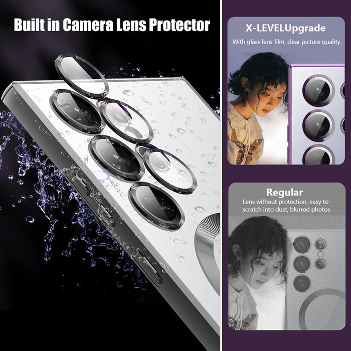 Funda para Samsung Galaxy S23 Ultra Magnética Transparente [Compatible con MagSafe] - Quierox - Tienda Online