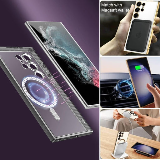 Funda para Samsung Galaxy S23 Ultra Magnética Transparente [Compatible con MagSafe] - Quierox - Tienda Online
