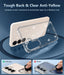Funda para Samsung Galaxy S25: Protección militar contra caídas transparente (brillante) - Quierox - Tienda Online