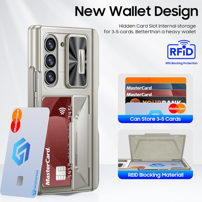 Funda para Samsung Galaxy Z Fold 6 con tarjetero - Quierox - Tienda Online