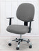 Funda para silla de oficina extraíble gris de 2 piezas, adecuada para oficina, estudio y hogar - Quierox - Tienda Online