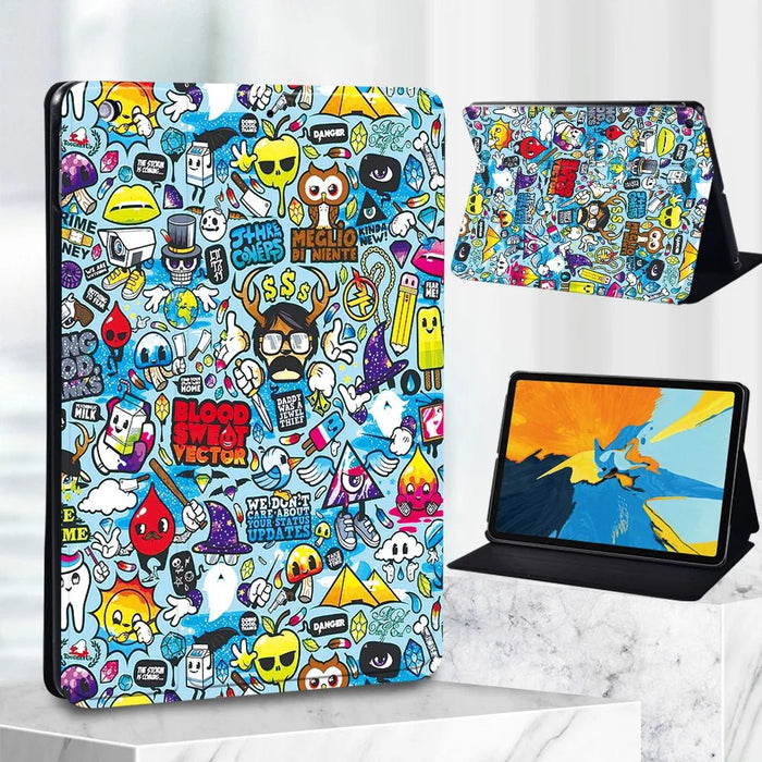 Funda para tableta de cuero con soporte y bolígrafo Fire 10 - Quierox - Tienda Online