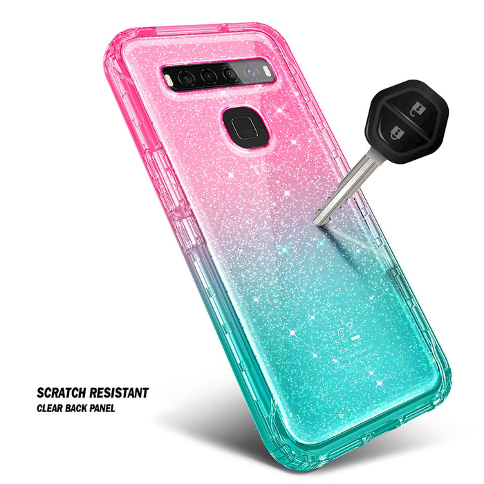 Funda para TCL 10 5G UW con protector de pantalla incorporado - Quierox - Tienda Online