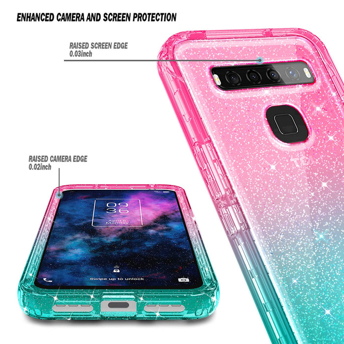 Funda para TCL 10 5G UW con protector de pantalla incorporado - Quierox - Tienda Online