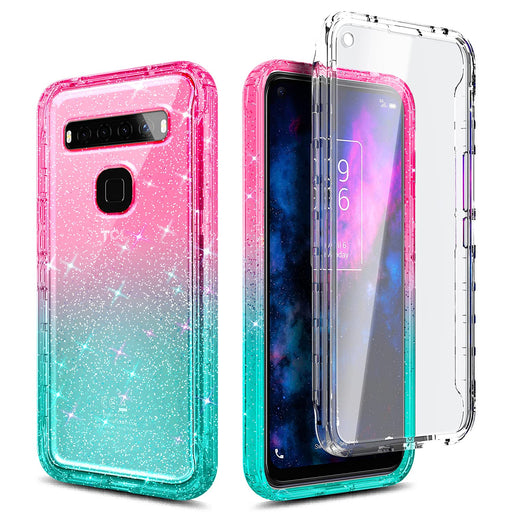 Funda para TCL 10 5G UW con protector de pantalla incorporado - Quierox - Tienda Online