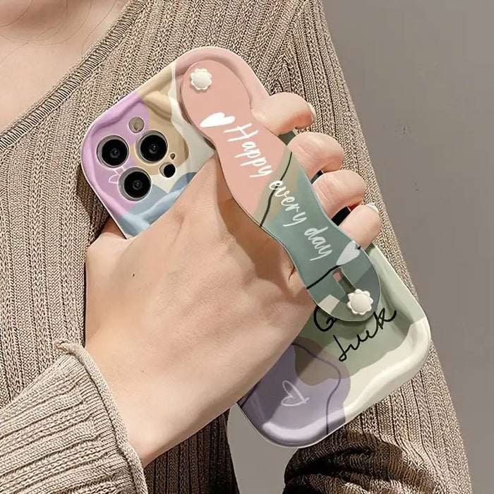 Funda para teléfono con correa. 1 funda moderna con correa para el brazo, gruesa y anticaídas - Quierox - Tienda Online