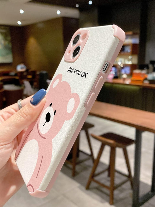 Funda para teléfono con dibujo de oso iPhone 12 - Quierox - Tienda Online